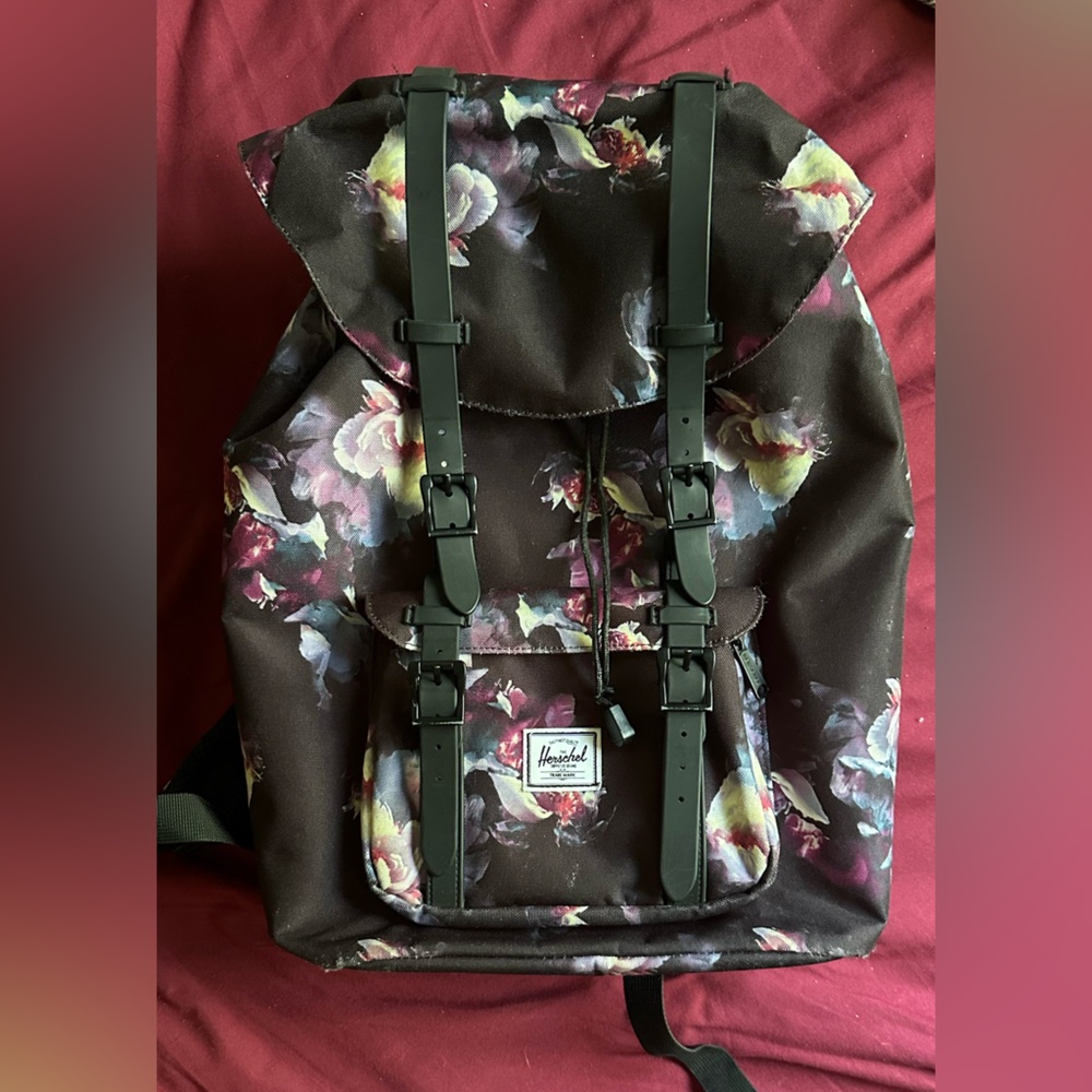 Herschel floral backpack
